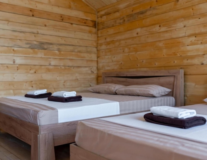 3-местный коттедж стандарт - База отдыха «Эко-городок Поляна» Алахадзы