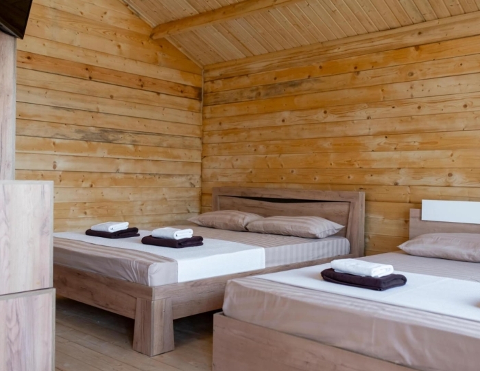 4-местный коттедж стандарт - База отдыха «Эко-городок Поляна» Алахадзы